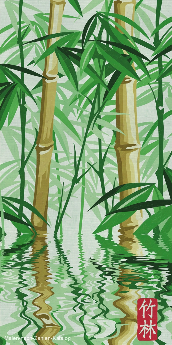 Schipper Malen nach Zahlen - Im Bambuswald