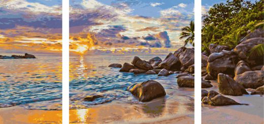 Abendstimmung im Paradies
