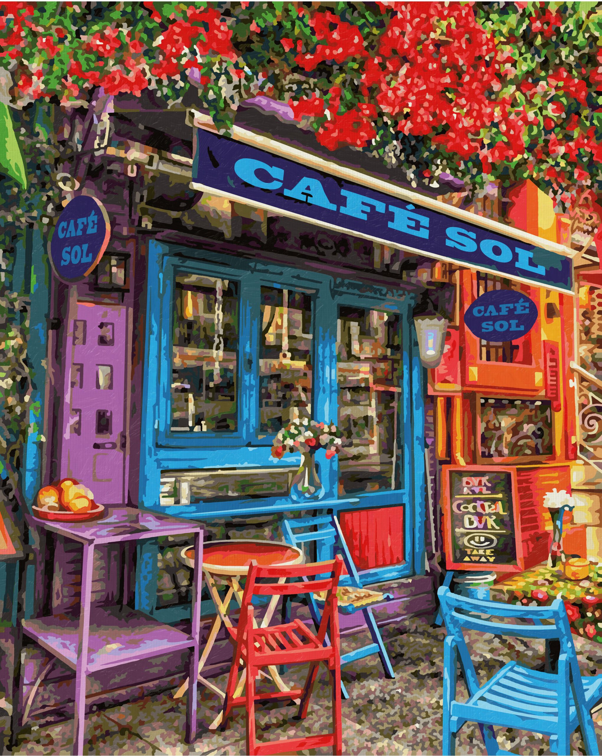 Buntes Café